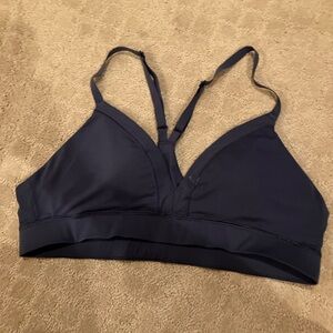 REI Dove Gray-Blue Athletic Bra Size Large